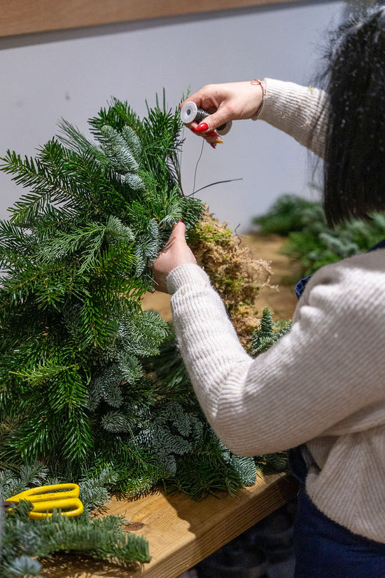 Christmas Wreath Making Workshop Saturday 29th November 2025 1.30pm - 3.30pm @ JESMOND STORE