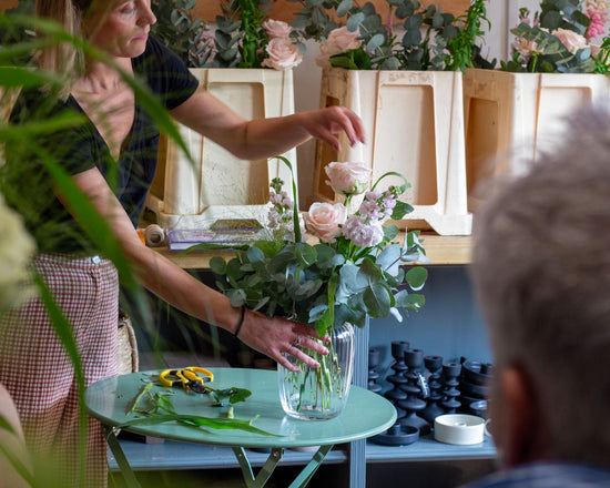 Floristry Masterclass: VASE Saturday 11th January 2025 10am - 12pm