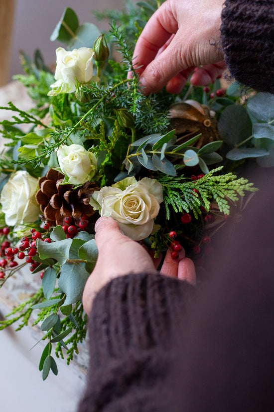 Floristry Masterclass: Christmas Table Display - Saturday 21st December 2024 10am - 12pm