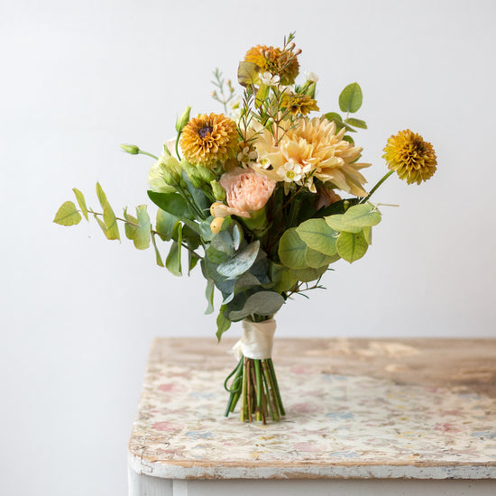 Blush tones Flower Girl Posy