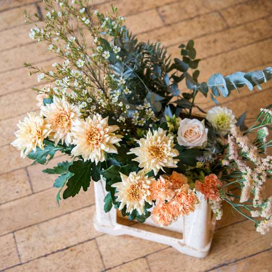 Blush tones Mixed Bucket of loose stems