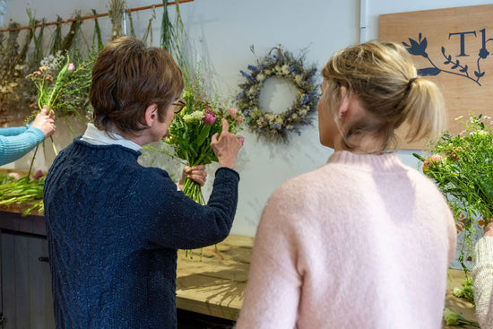 Floristry Course Spring / Summer 2025, five session course @ WHEELBIRKS on WEDNESDAYS (from 7th May)