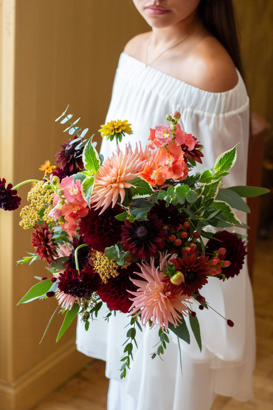 Rich Tones Bridal Bouquet