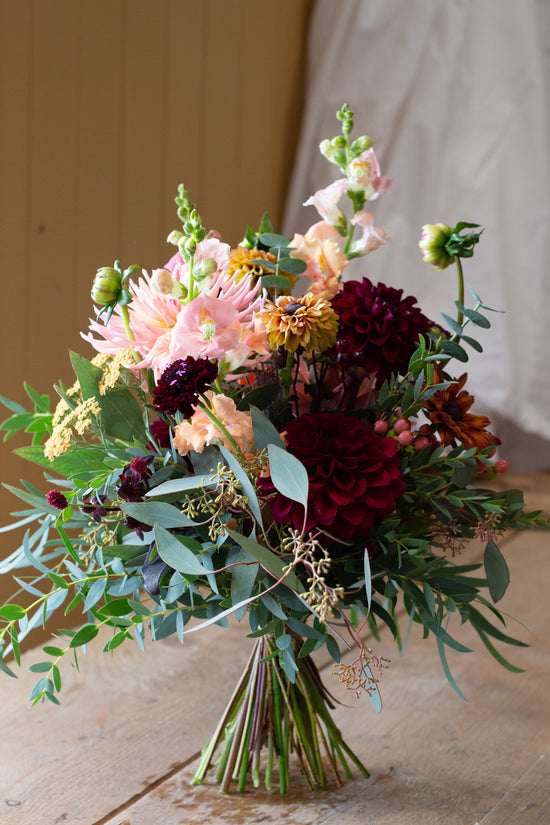 Rich Tones Bridesmaid Bouquet