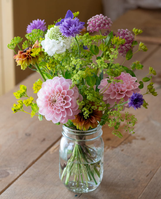 Jam Jar Flowers