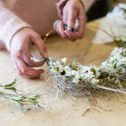 Dried Late Summer Wreath: Sunday 10th September 2023, 11am- 1pm