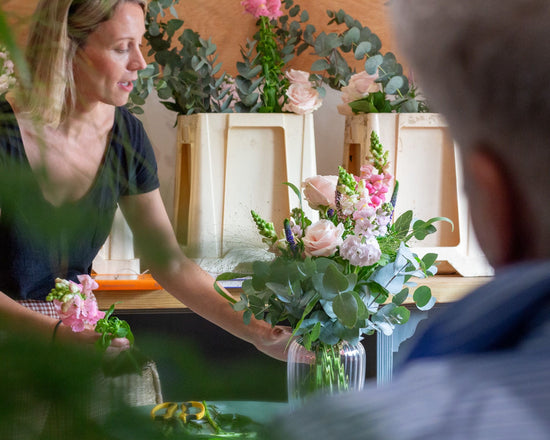 Floristry Masterclass: VASE Saturday 11th January 2025 10am - 12pm