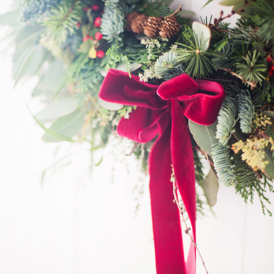 Christmas Wreath Making Workshop Saturday 9th December 2023 10.30 -12.30pm