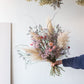 Pink and Lilac Dried Bouquet