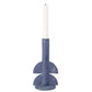 Blue Candlestick Holder