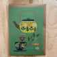Retro Teapot card