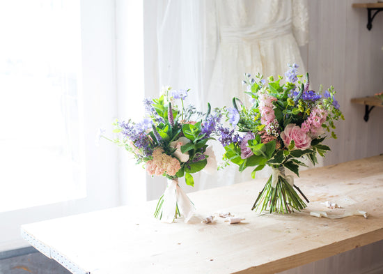 Soft Pastels Bridesmaid Bouquet