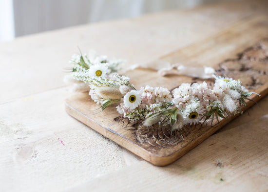 Natural Dried Flower Crown